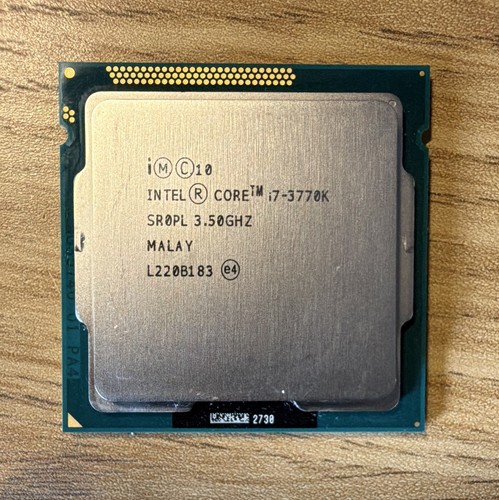 Intel core 3770k 50ghz - i7-3770k, 3.50ghz