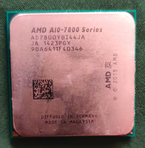 Amd a10 7800 5ghz - 3.5ghz, quad-core