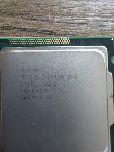 Intel core 2500 30ghz - i5-2500, 3.30ghz